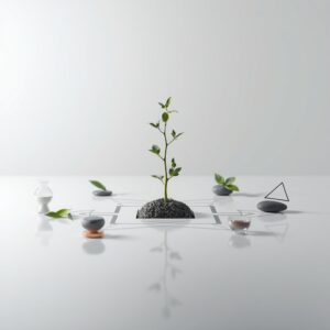 자기 관리를 여러각도에서 이미지화